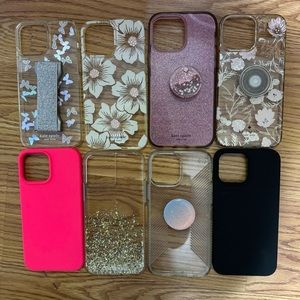 iPhone 12 ProMax Cases. Barely used.